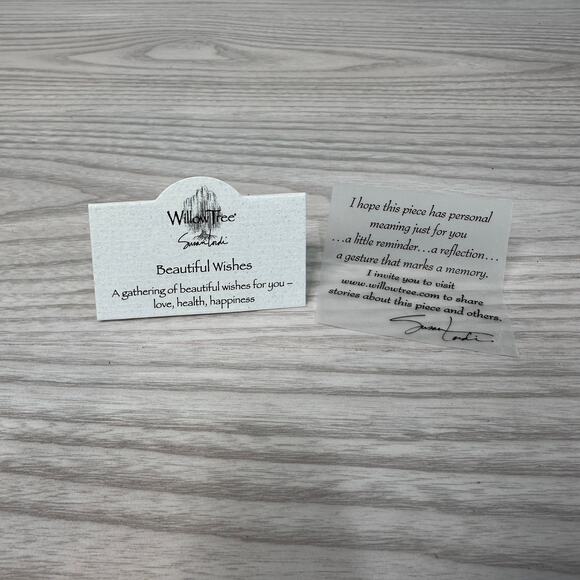 Willow Tree Demdaco Beautiful Wishes HandPainted Resin Figurine 2010 Susan Lordi - Picture 16 of 16